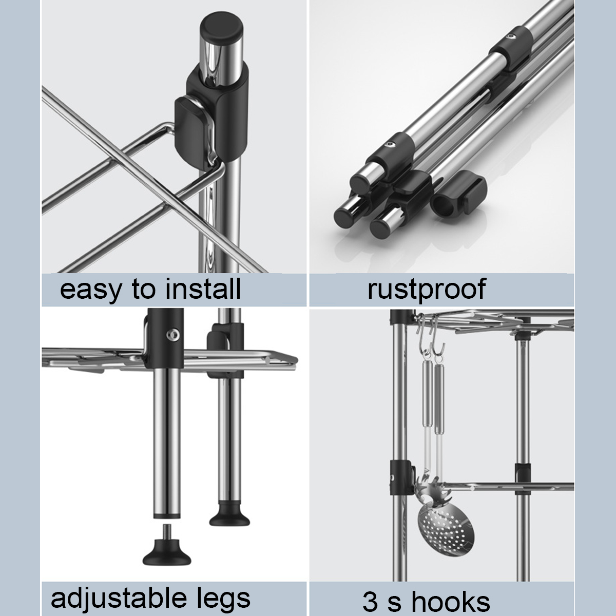 12345-Layers-Tier-Stainless-Steel-Kitchen-Storage-Shelf-Rack-Pan-Stand-Pot-Holder-Rack-Multi-Functio-1596210-10