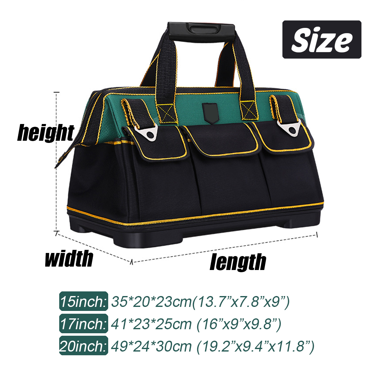 15inch-17inch-20inch-Multifunction-Waterproof-Tool-Repair-Electrician-Bags-Large-Capacity-Oxford-Clo-1752191-2