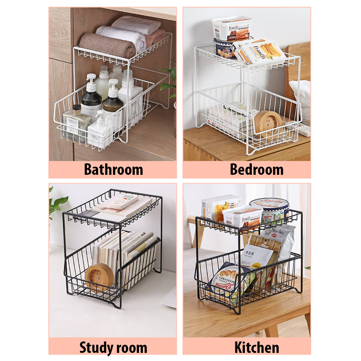 2-Tier-Kitchen-Cabinet-Organizer-Slides-Under-Holder-Storage-Rack-Shelf-Basket-1829255-2