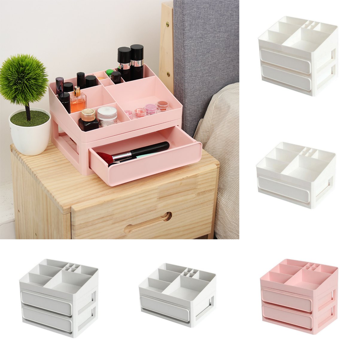 23-Layers-Storage-Box-PP-Table-Tidy-Desktop-Organizer-Drawer-Case-Makeup-Display-Holder-1593951-1