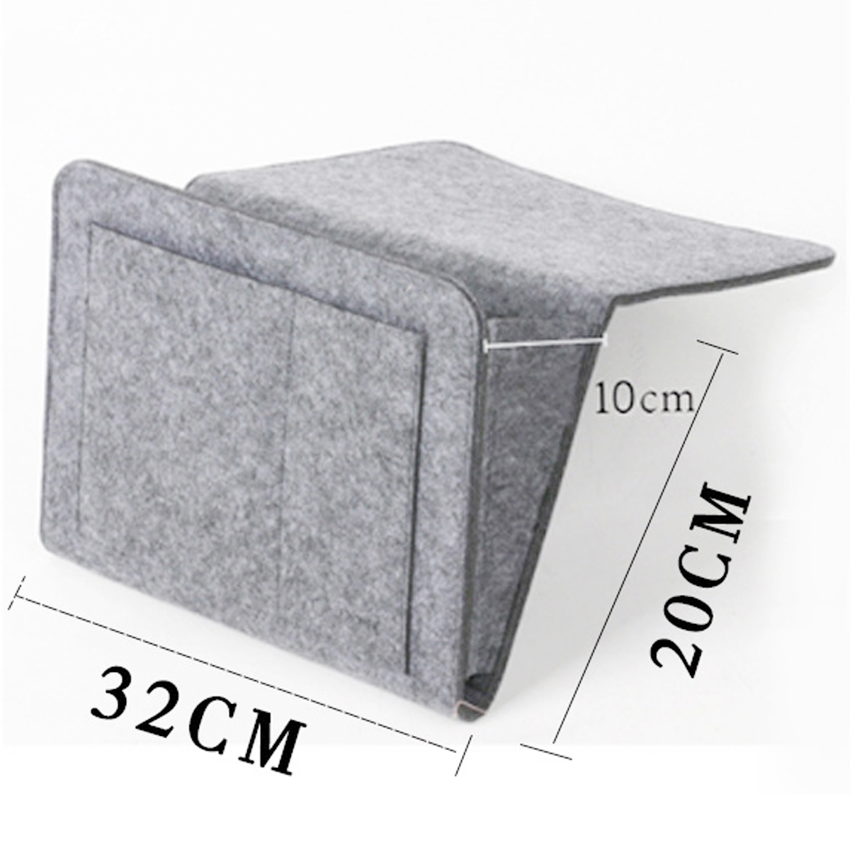 32x20x10cm-Felt-Bedside-Sofa-Storage-Bag-Remote-Book-Phone-Hanging-Parts-Storage-Box-1590370-9