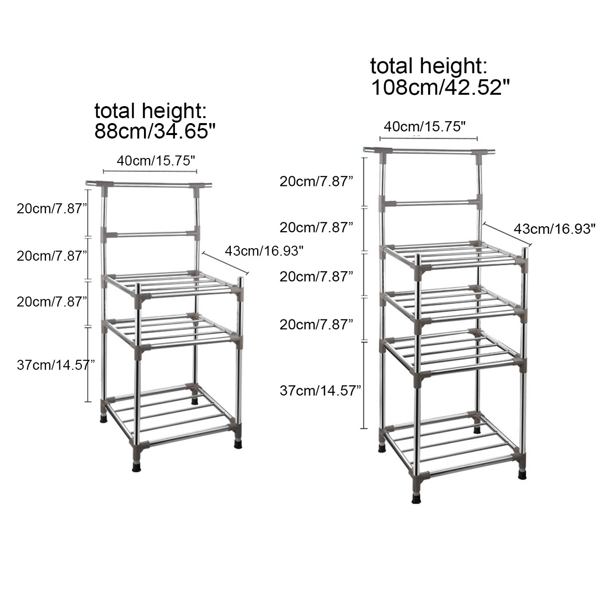 34-Tiers-Stainless-Steel-Kitchen-Rack-Shelves-Sheelf-Microwave-Storage-Holder-1712450-3