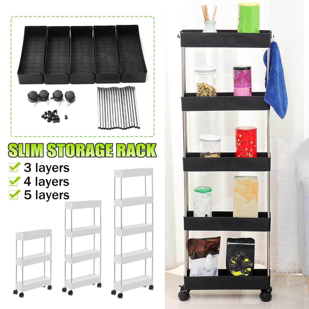 345-Layers-Storage-Rack-Shelf-Organizer-Slim-Space-Saving-Wheels-Kitchen-1863464-1