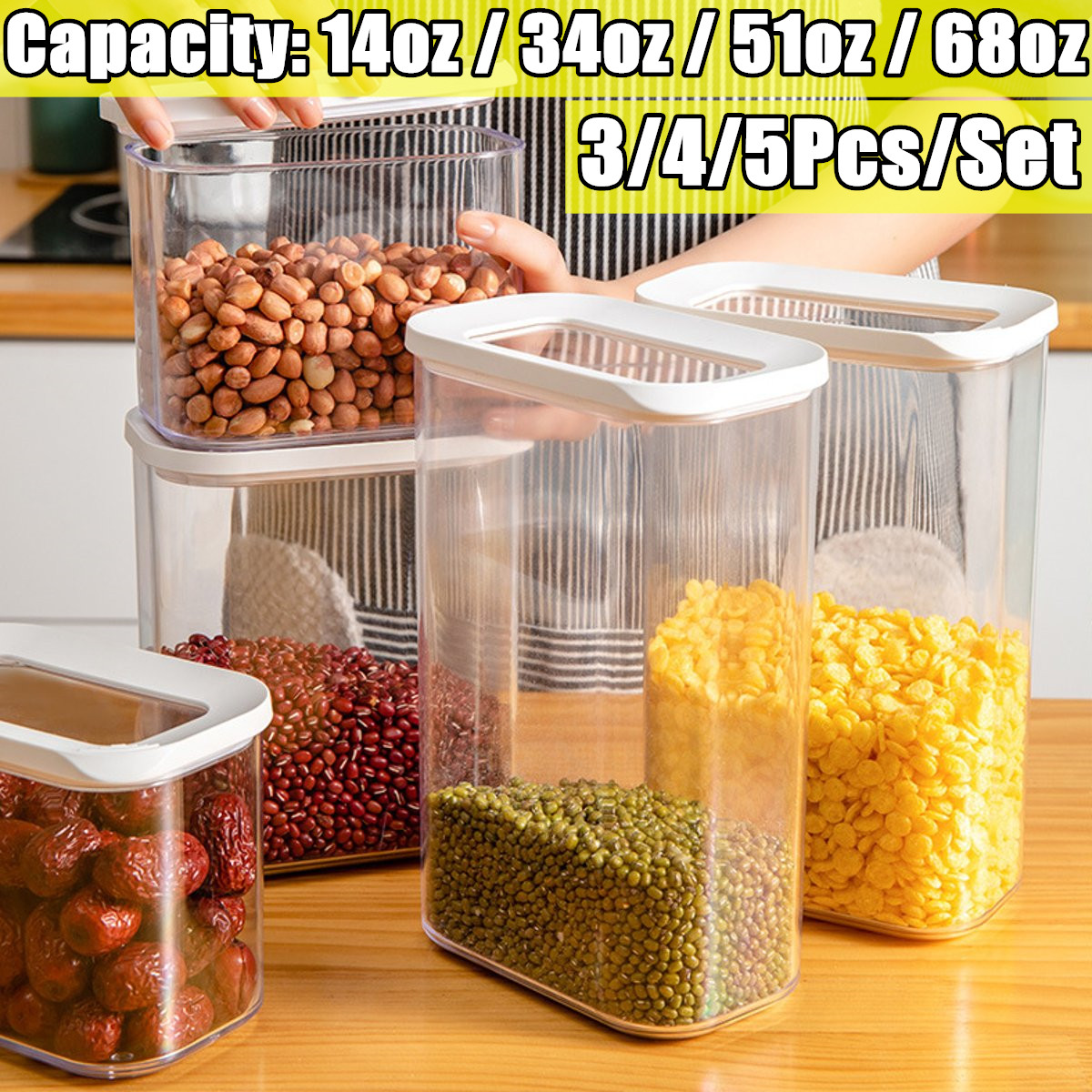 345Pcs-Airtight-Food-Storage-Containers-Kitchen-Canisters-Boxes-with-Lid-Set-1794081-1