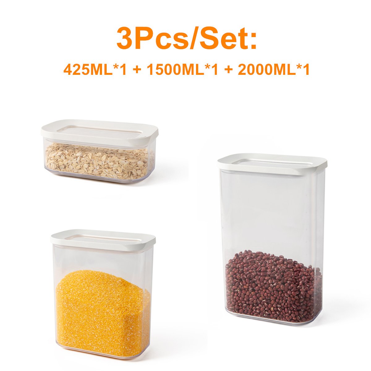 345Pcs-Airtight-Food-Storage-Containers-Kitchen-Canisters-Boxes-with-Lid-Set-1794081-2
