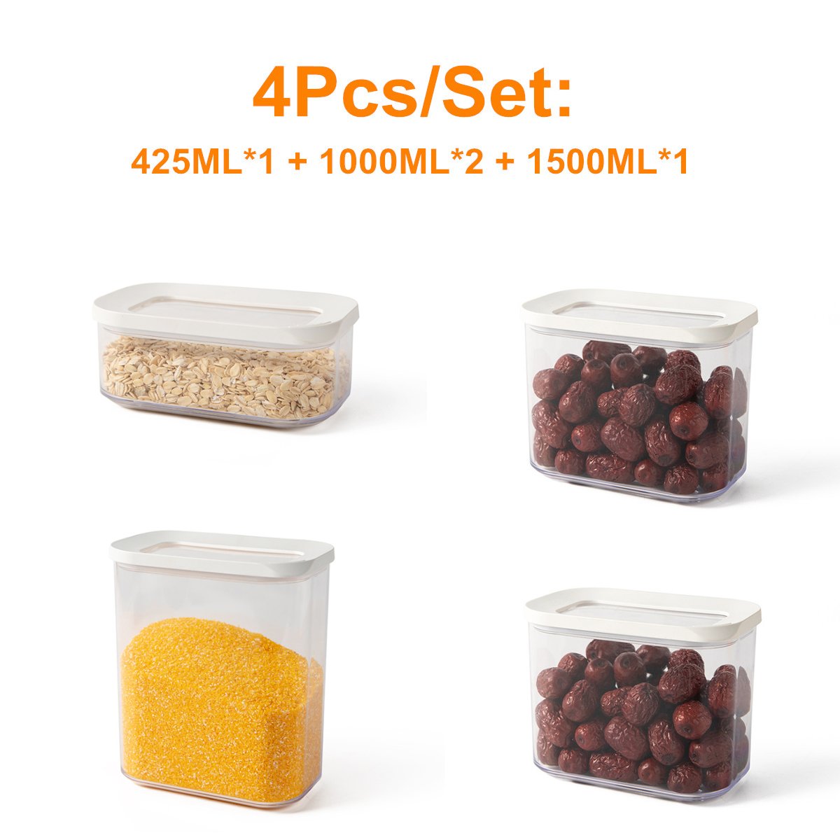 345Pcs-Airtight-Food-Storage-Containers-Kitchen-Canisters-Boxes-with-Lid-Set-1794081-3