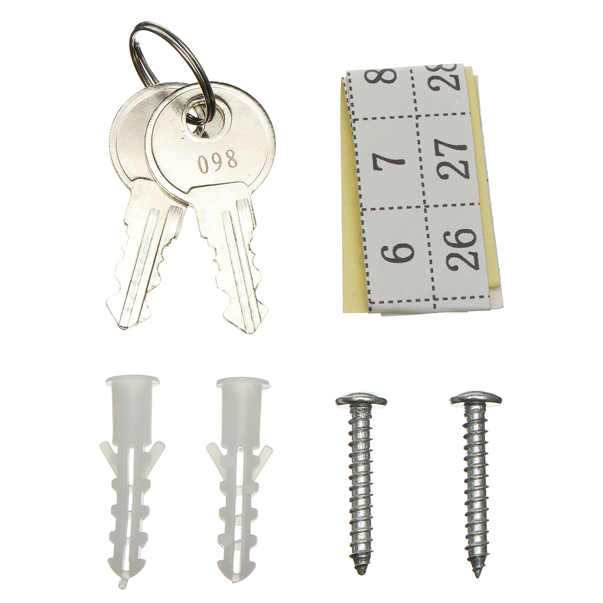 36Pcs-Key-Cabinet-Storage-Tool-Box-Lockable-Security-Metal-Iron-Hook-Box-Wall-Mounted-Case-1654811-9