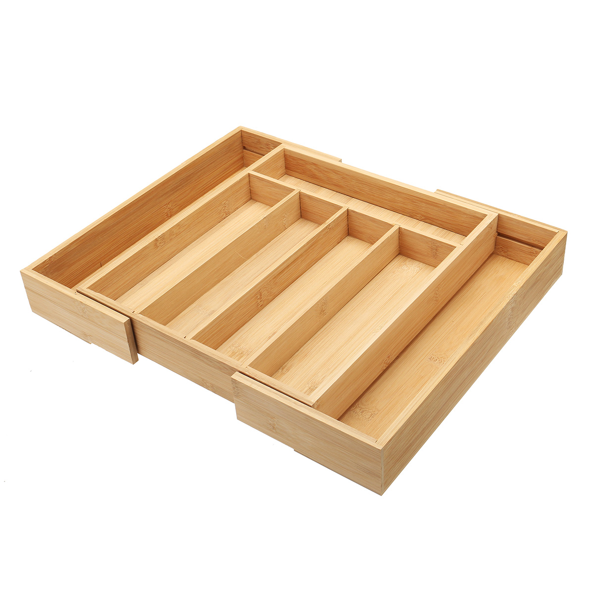 7-Cells-Wooden-Cutlery-Drawer-Draw-Organiser-Bamboo-Expandable-Tray-1753783-6