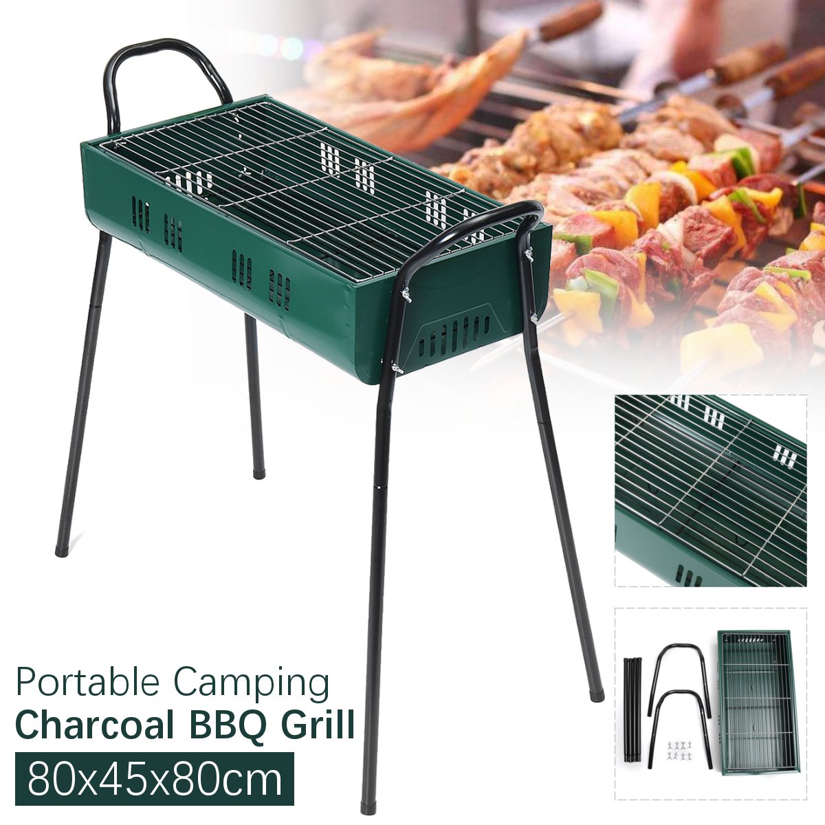 80x45x80cm-Portable-Charcoal-BBQ-Grill-Iron-Stove-Kebab-Barbecue-Patio-Camping-1697256-2