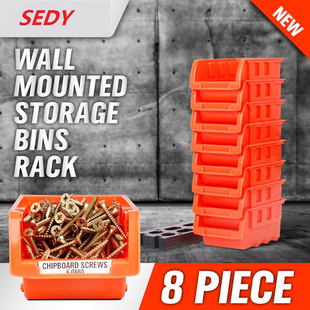 8Pcs-ABS-Toolbox-Awall-mounted-Storage-Box-Foldable-Tray-Hardware-Screw-Tool-Organize-Box-Stackable--1715964-1