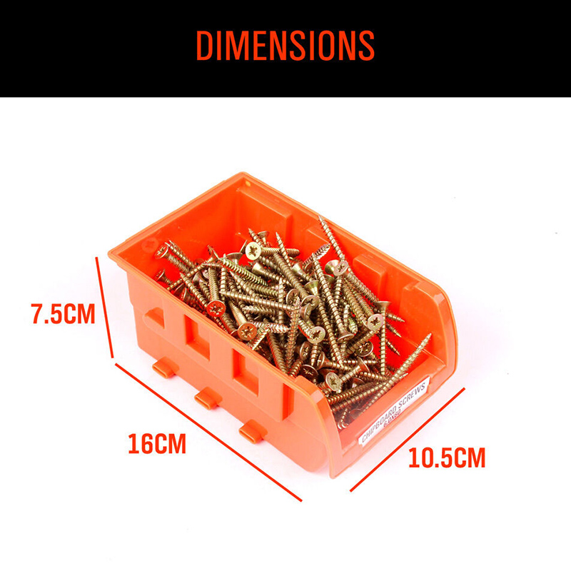 8Pcs-ABS-Toolbox-Awall-mounted-Storage-Box-Foldable-Tray-Hardware-Screw-Tool-Organize-Box-Stackable--1715964-9