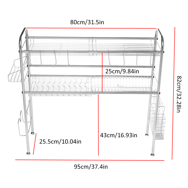 95x82x255cm-3-Tiers-Over-The-Sink-Dish-Drying-Rack-Shelf-Stainless-Kitchen-Cutlery-Holder-1697246-5