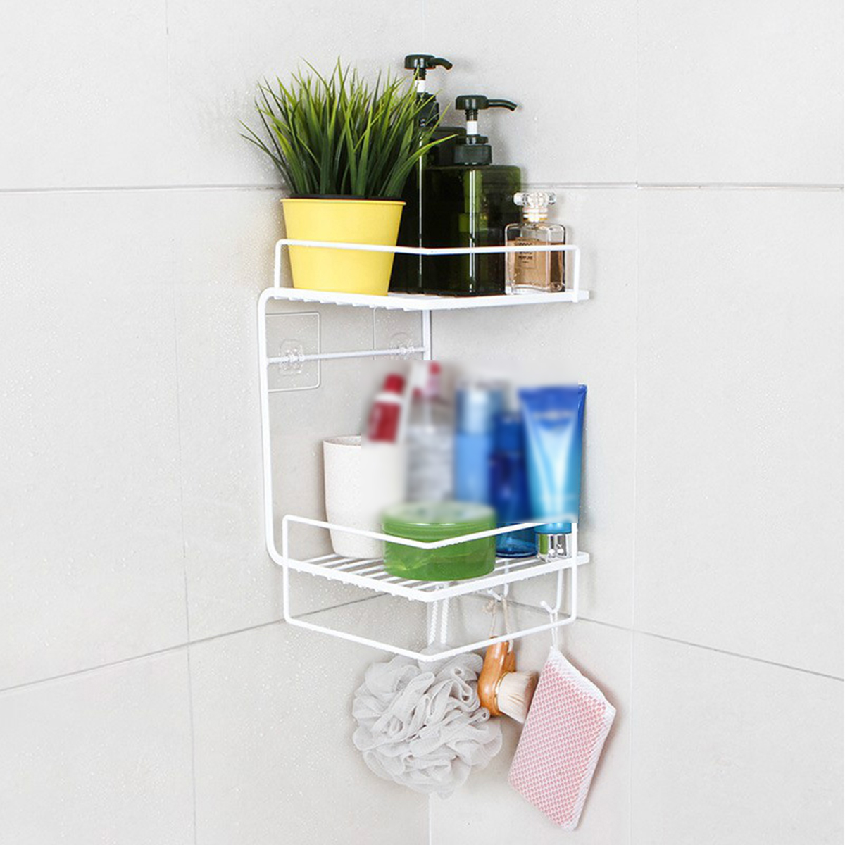 Bathroom-Shelf-Perforation-Free-Wall-Mounted-Kitchen-Shelf-Toilet-Shelf-Wall-Corner-Shelf-Rack-1586125-3