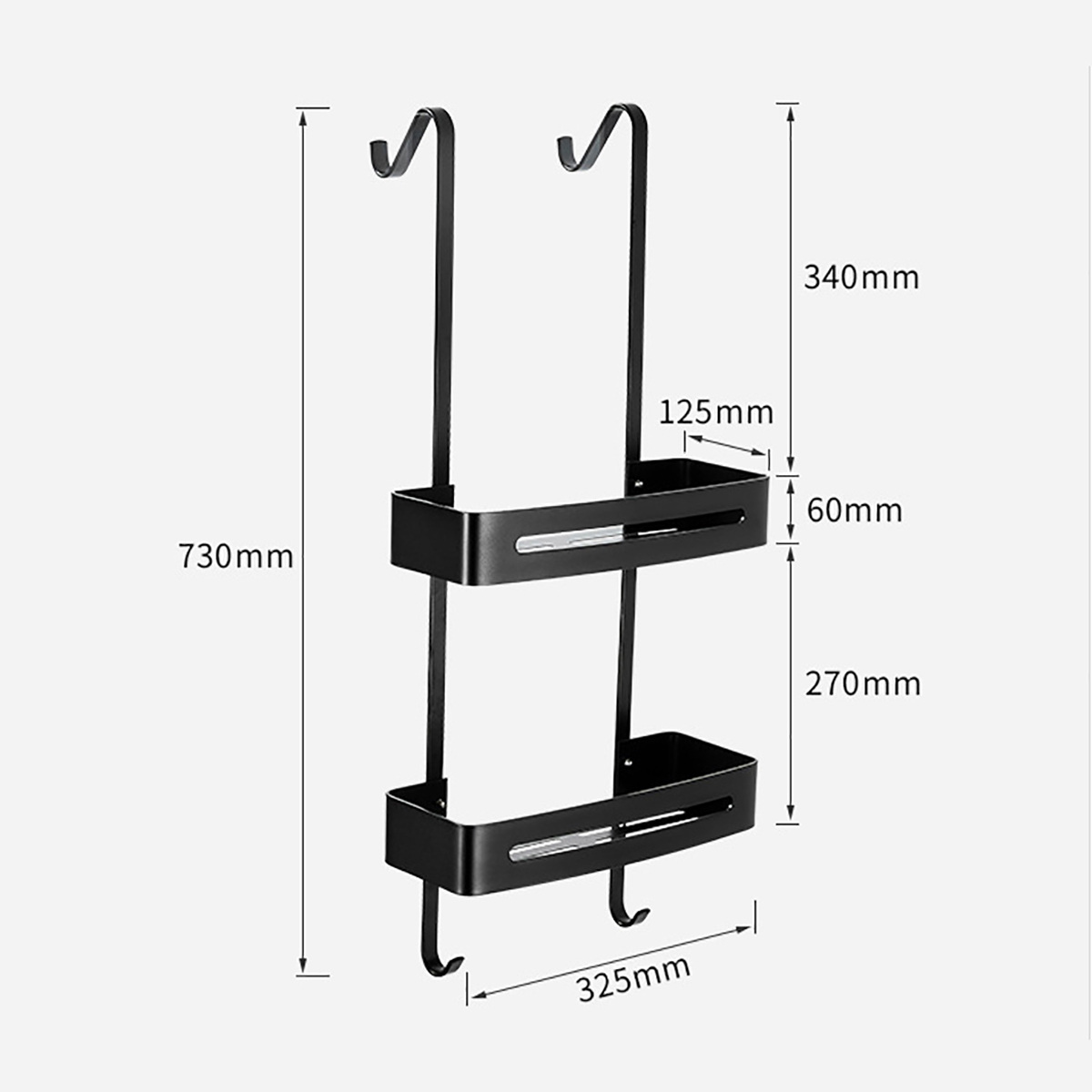 Black-Hanging-Bath-Shelves-Bathroom-Shelf-Organizer-Nail-free-Shampoo-Holder-1730558-10