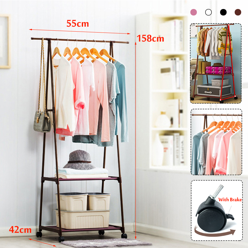 Clothes-Hanger-Organizer-Portable-Floor-Display-Shelf-Rack-Garment-Satnd-1587258-2