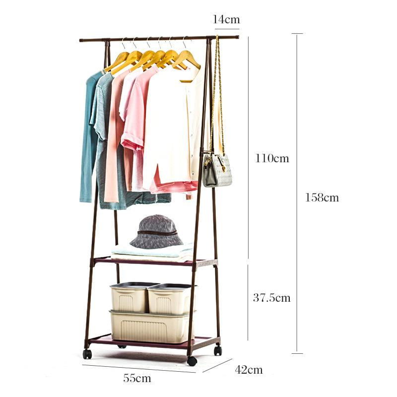 Clothes-Hanger-Organizer-Portable-Floor-Display-Shelf-Rack-Garment-Satnd-1587258-3