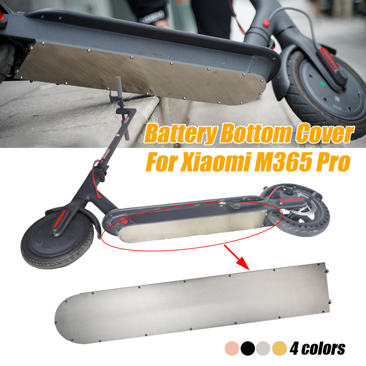 Cover-Protector-for-M365-Pro-Electric-Scooter-Chassis-Shield-Battery-Bottom-Cover-Protect-1574749-3