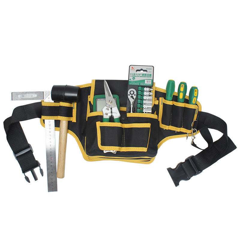 Electrician-Canvas-Tool-Bag-Safe-Belt-Waist-Bag-Belt-Pouch-Organizer-Repair-Tool-Storage-Bag-1589875-1