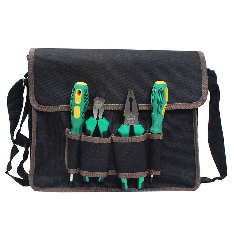 Electricians-Storage-Tool-Bag-Shoulder-Bag-With-Adjustable-Strap-Hardware-Pouch-Tool-Holder-Storage--1614786-1