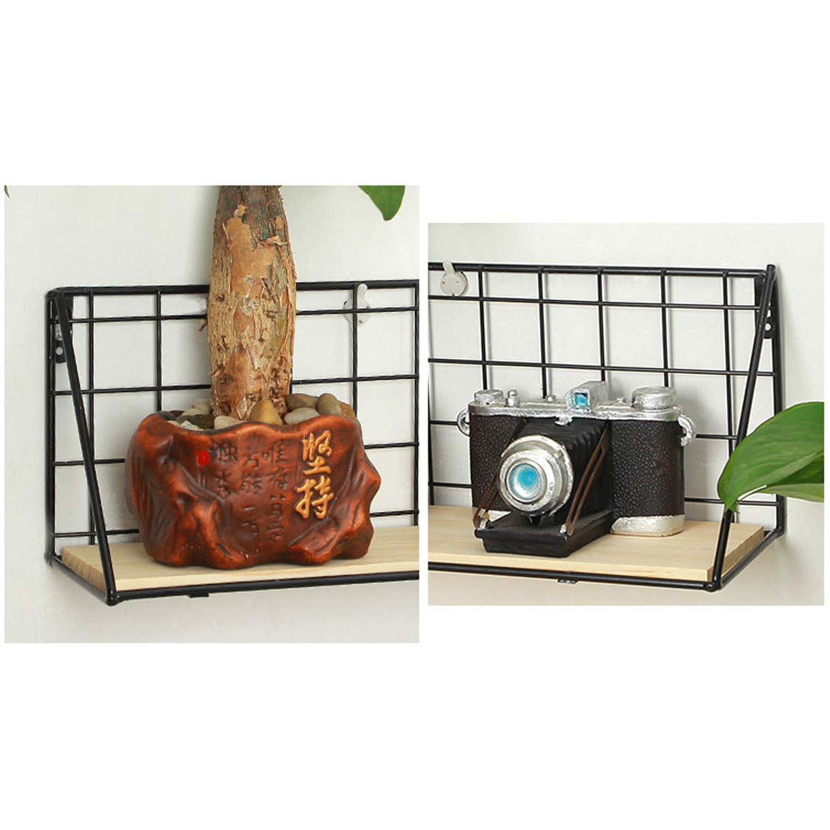 Fashion-Wooden-Iron-Storage-Holder-Home-Storage-Shelf-Wall-Hanging-Storage-Box-1726330-7
