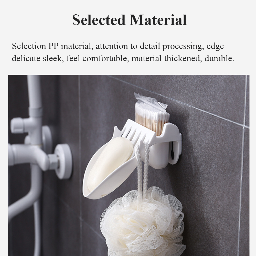 Non-Perforated-Double-Layer-Soap-Box-Strong-Non-Stick-Paste-Bathroom-Drain-Toilet-Wall-Mounted-Soap--1606095-7