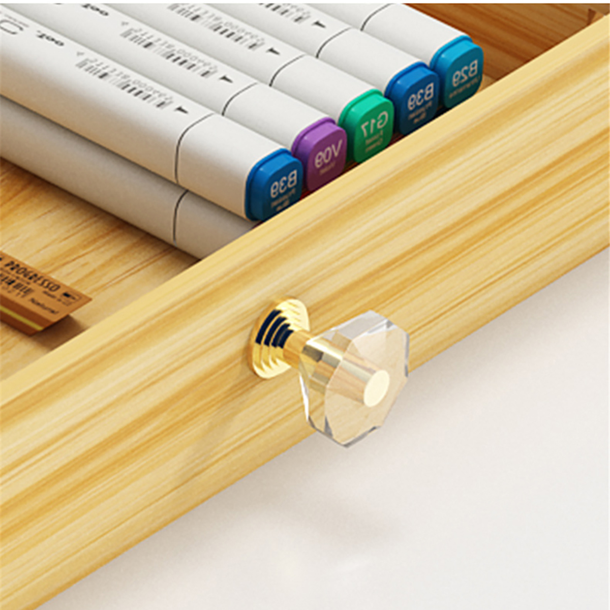 Pen-Holder-Wooden-Pencil-Storage-Holder-Study-Home-Office-Case-Rack-Drawer-1829251-9