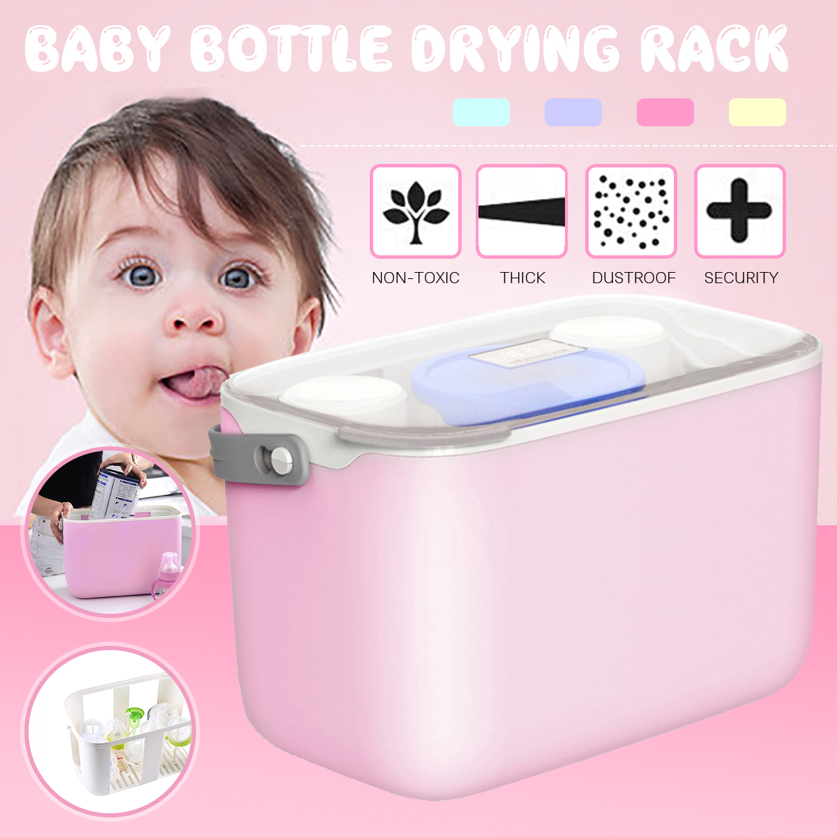 Portable-Baby-Bottle-Storage-Box-With-Handle-And-Drying-Rack-Flap-Dustproof-Baby-Tableware-Storage-B-1566522-8