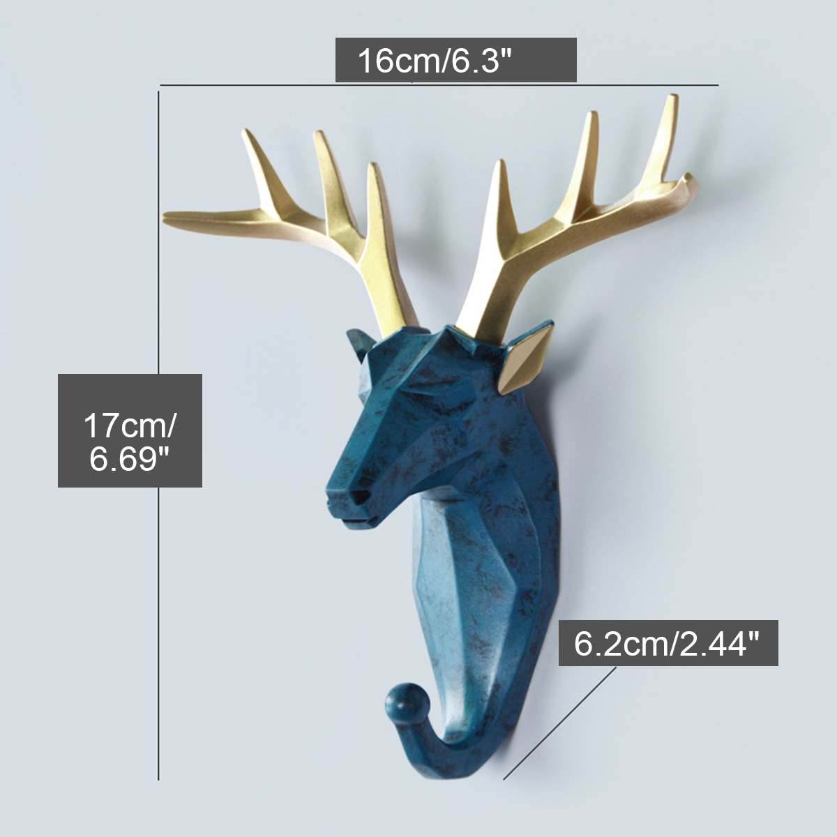 Simple-3D-Coat-Hook-Holder-Creative-Animals-Head-Hanger-Wall-Mounted-Craft-1602227-5