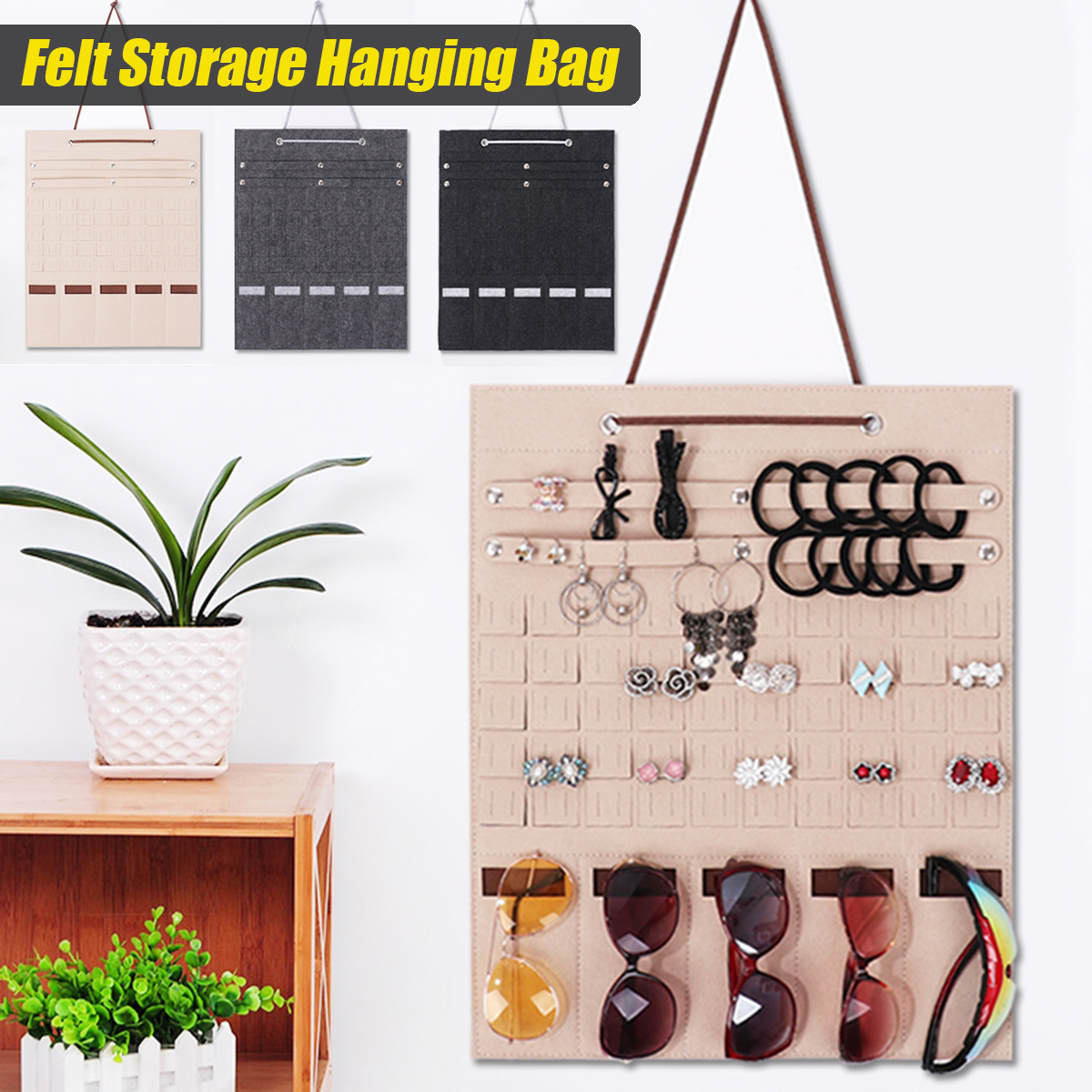 Slots-Felt-Sunglasses-Jewelry-Wall-Hanging-Bag-Organizer-Storage-Pocket-Display-1587251-2