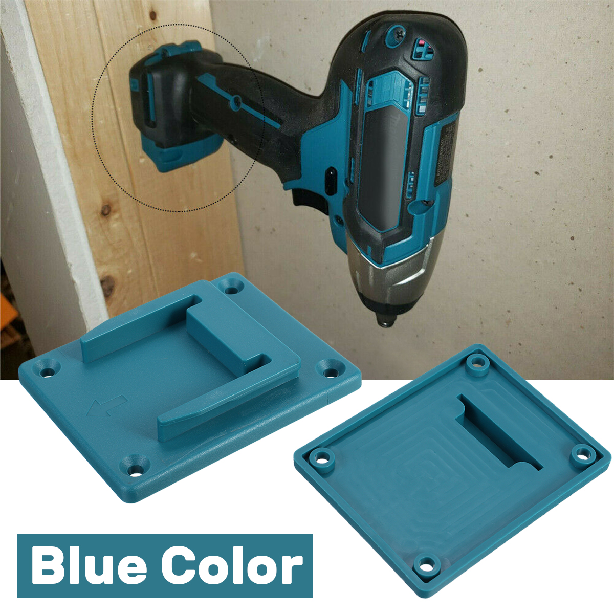 Storage-Mount-Hanger-Holder-For-Makita-18V-LXT-Bosch-18V-Tools-1835478-3