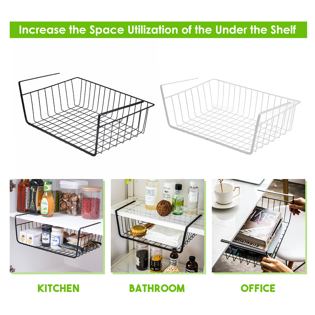Under-Shelf-Storage-Hanging-Rack-Kitchen-Holder-Basket-Table-Cabinet-Organizer-1703470-9