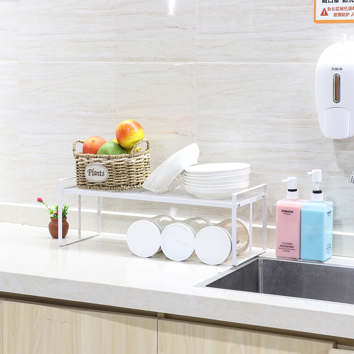 White-Standing-Rack-Kitchen-Bathroom-Countertop-Storage-Organizer-Shelf-Holder-1722152-9