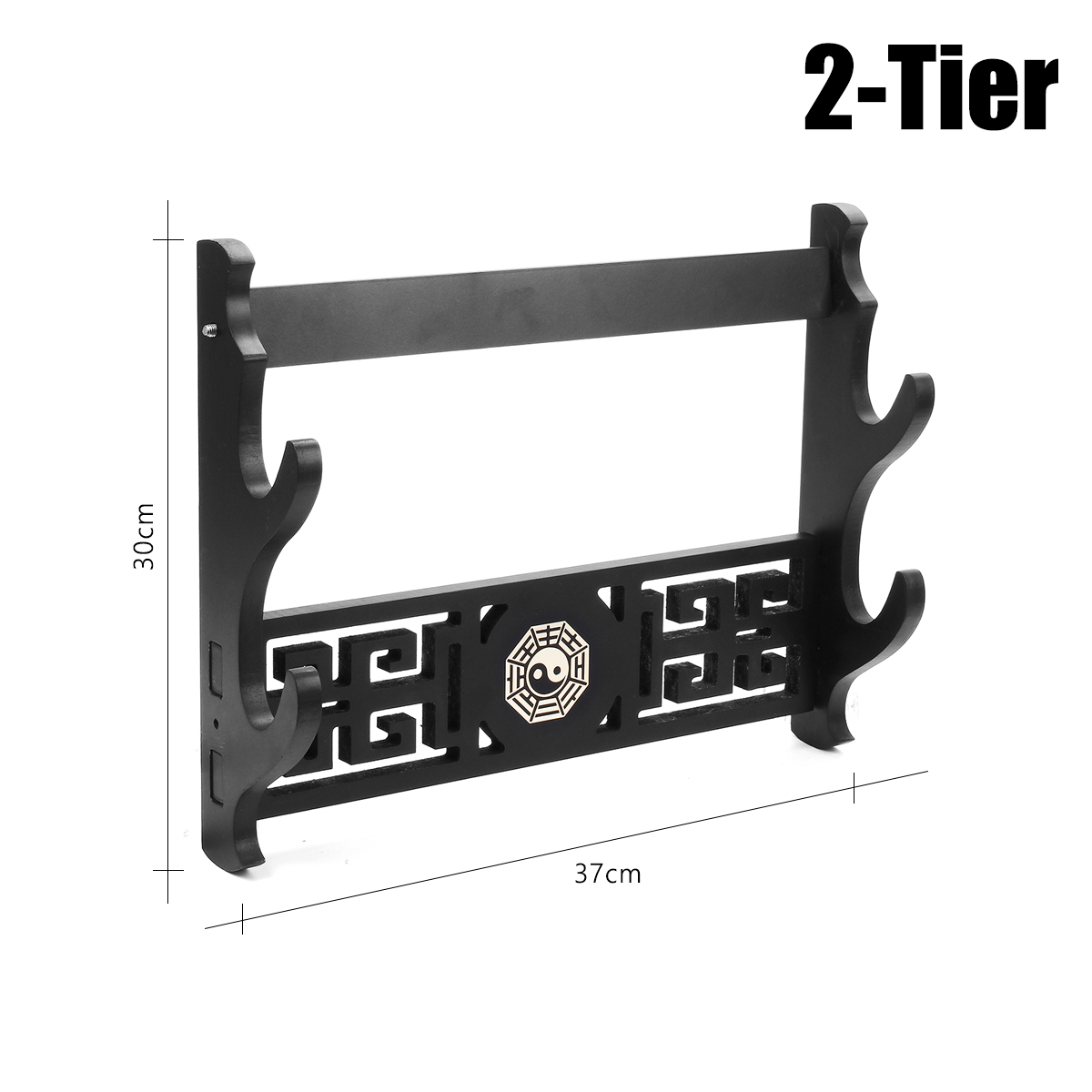 1-4-Tiers-Katana-Wakizashi-Bagua-Design-Holder-Wall-Mount-Bracket-Rack-Tool-Display-Hanger-1589094-5