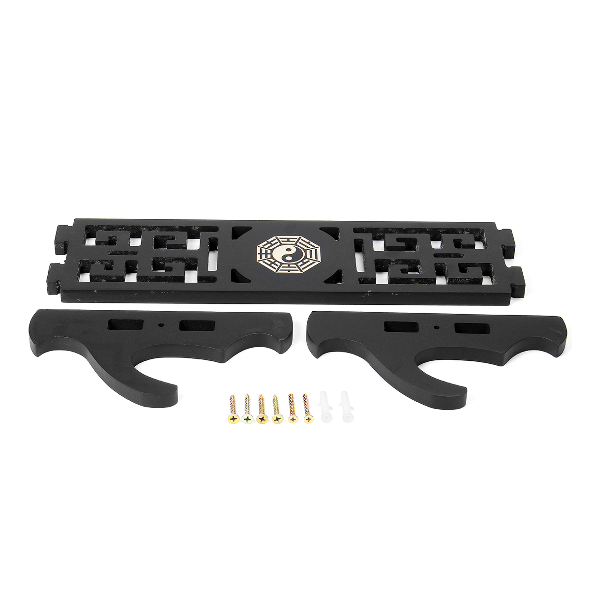 1-4-Tiers-Katana-Wakizashi-Bagua-Design-Holder-Wall-Mount-Bracket-Rack-Tool-Display-Hanger-1589094-8