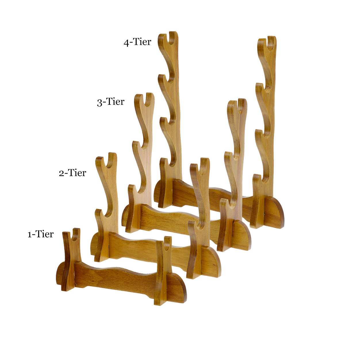 1-4-Tiers-Katana-Wakizashi-Holder-Wall-Mount-Bracket-Rack-Display-Hanger-Tool-Holder-1588996-3