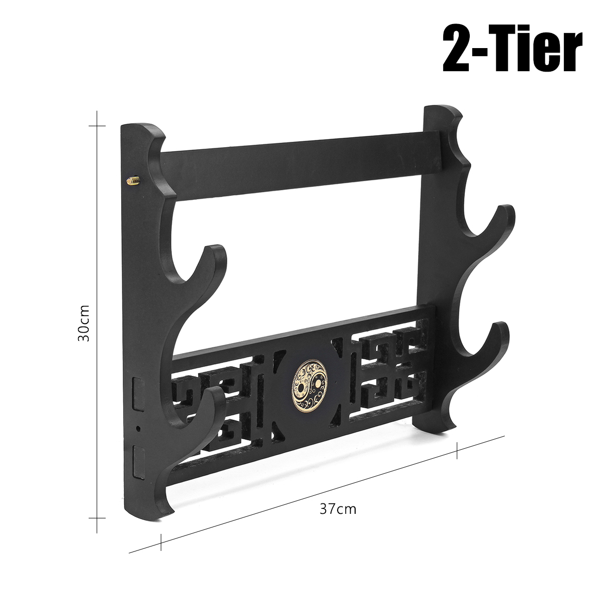 1-4-Tiers-Katana-Wakizashi-Taiji-Design-Holder-Wall-Mount-Bracket-Rack-Tool-Display-Hanger-1589093-4