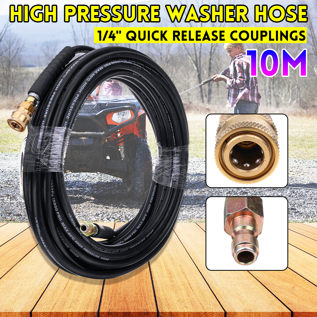 10M-High-Pressure-Washer-Hose-14-Inch-Quick-Release-Couplings-Tube-1582199-1