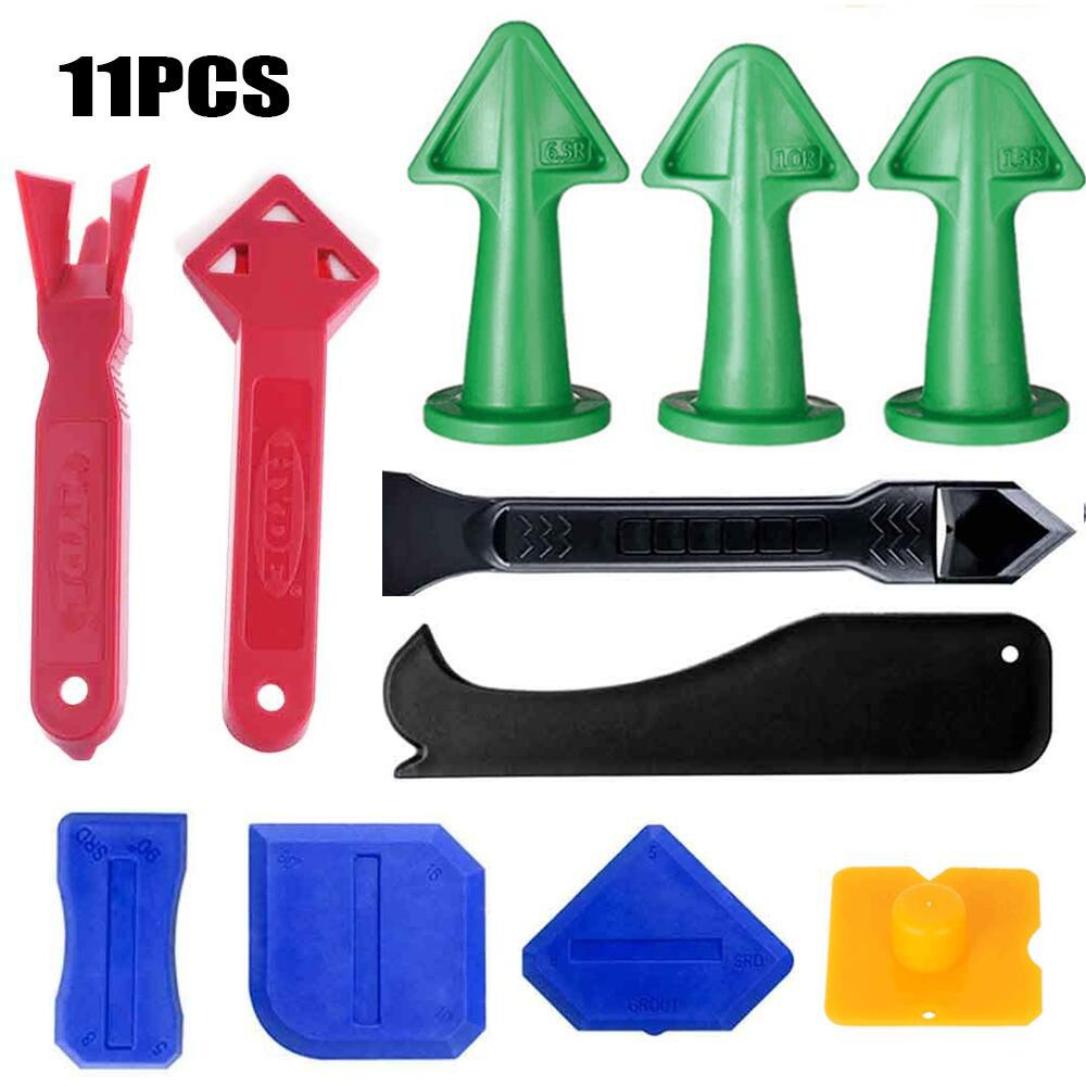 11Pcs-Caulk-Nozzle-Scraper-Set-Reusable-Sealant-Angle-Scraper-Silicone-Grout-Caulk-Tools-1807475-1