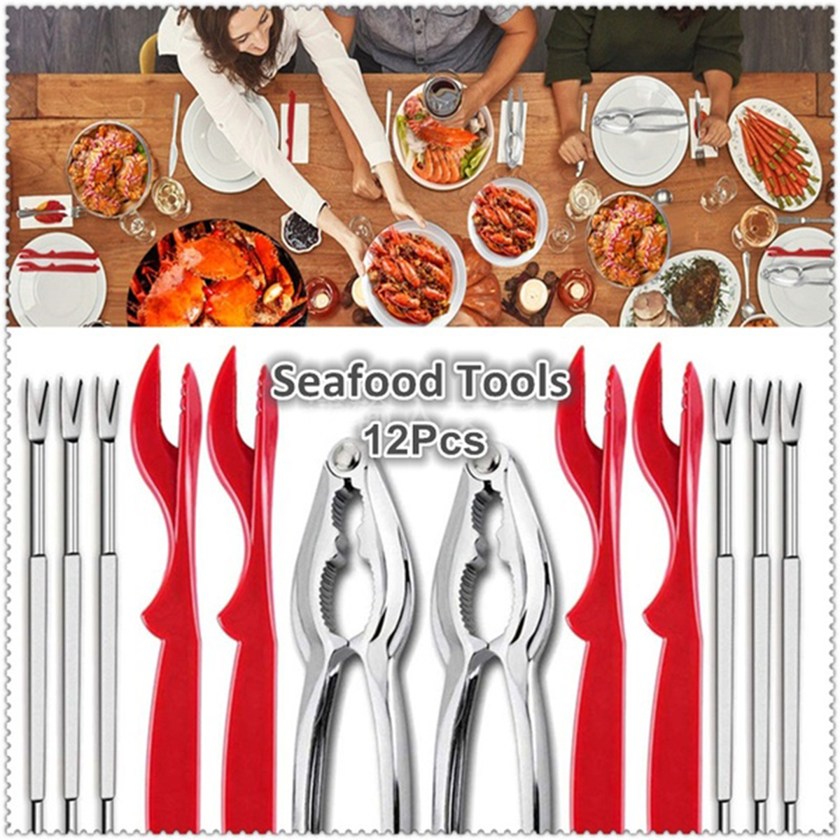12-Pcs-Seafood-Tools-Kit-Lobster-and-Crab-Cracker-Tool-Nut-Cracker-Forks-Set-Opener-1567426-1