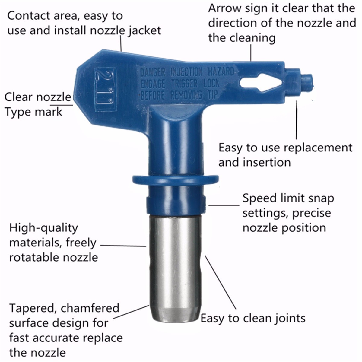 2-Series-11-17-Blue-Airless-Spraying-Gun-Tips-For-Wagner-Atomex-Titan-Paint-Spray-Tip-1056060-2