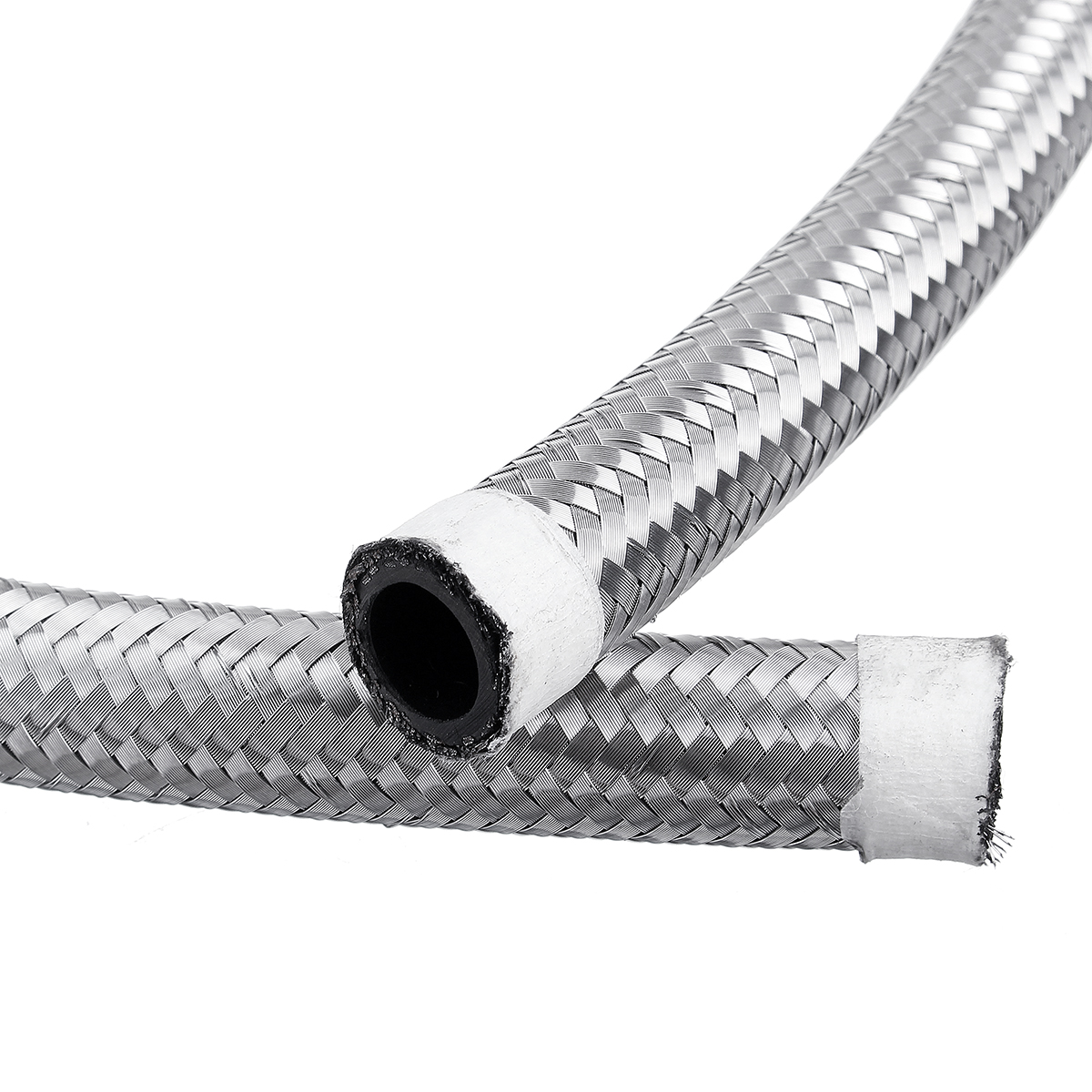 20FT-AN4-AN6-AN8-AN10-Fuel-Hose-Oil-Gas-Line-Pipe-Stainless-Steel-Braided-1685155-6