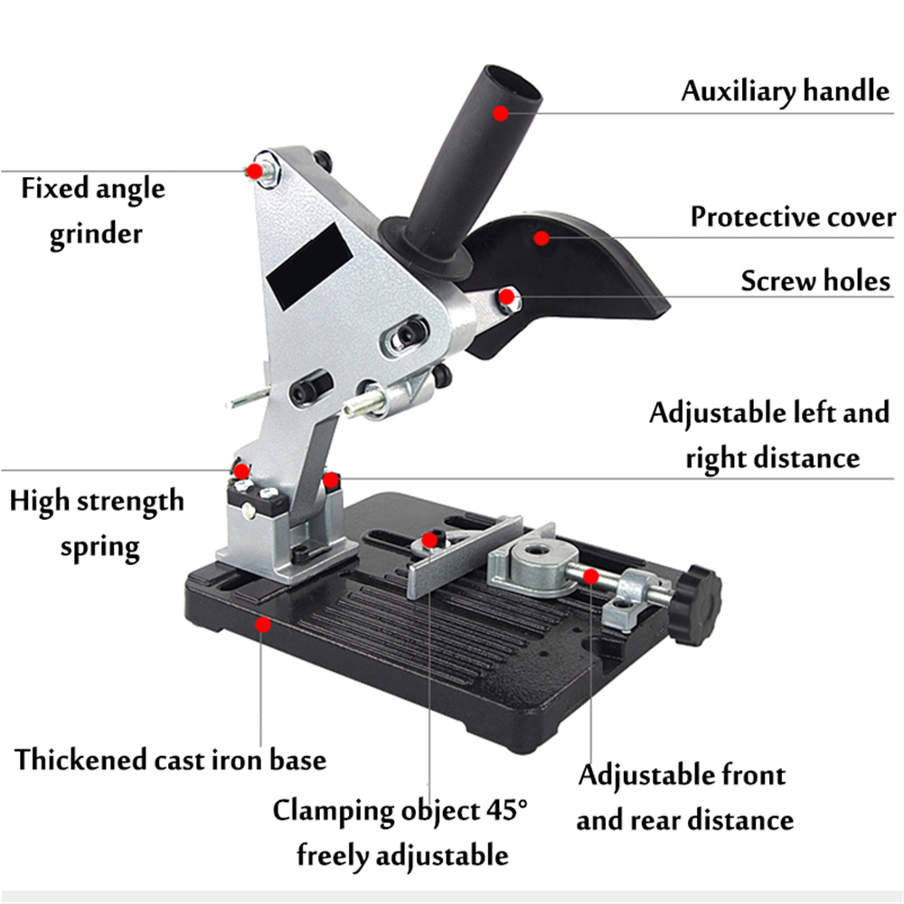 24-x-20-x-305cm-Angle-Grinder-Stand-Cutter-Support-Bracket-Holder-1534371-2