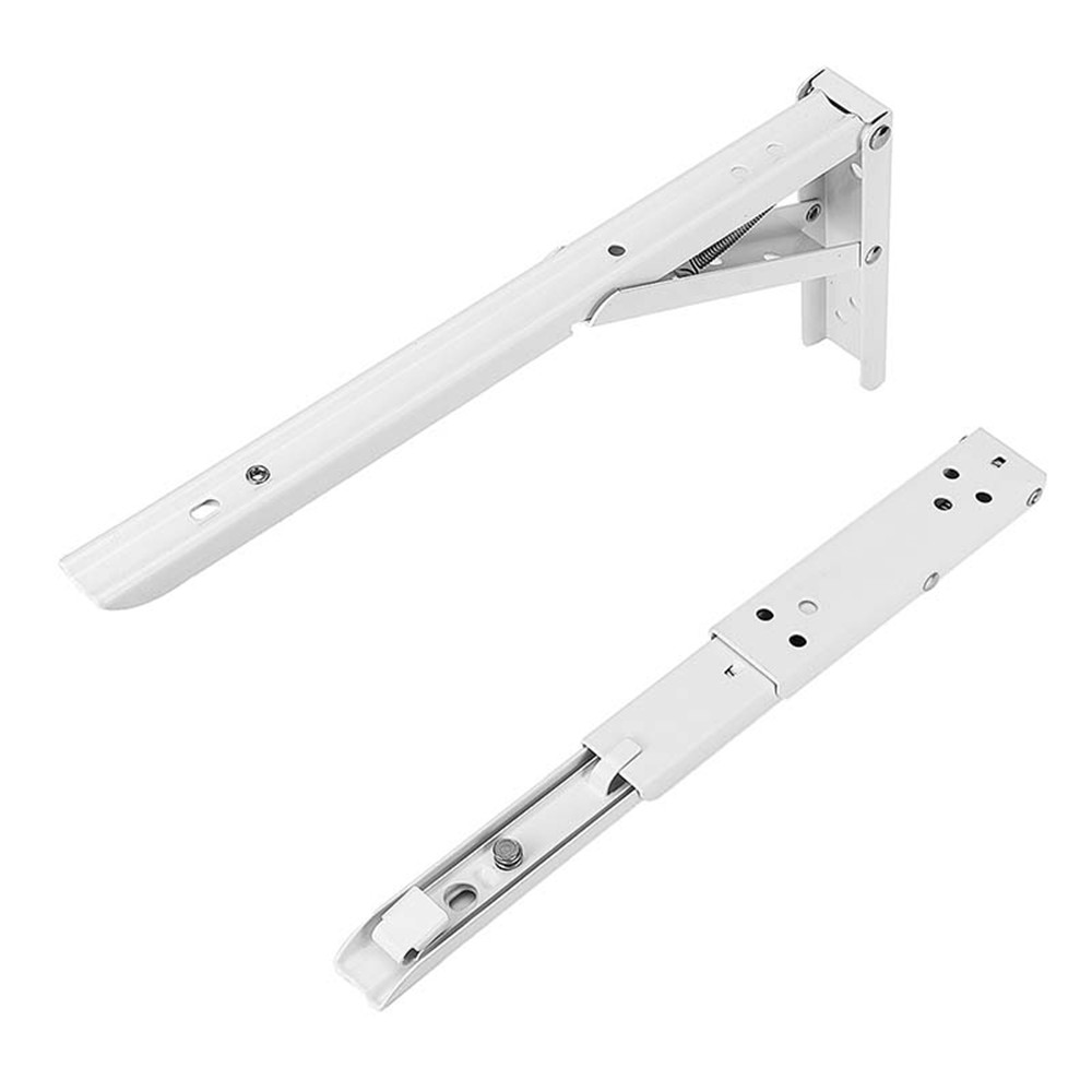 2pcs-8101214-Inch-Folding-Triangle-Bracket-Heavy-Duty-Steel-L-Shaped-Storage-Wall-Shelf-Bracket-1366753-3