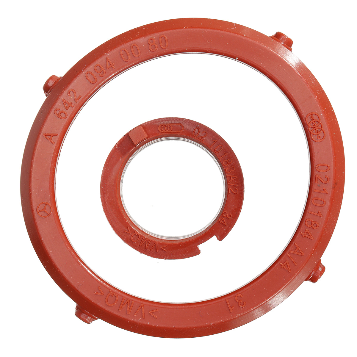 2pcs-Red-Turbo--Breather-Intake-Seal-Kit-For-Mercedes-Benz-OM642-A6420940080-A6420940580-1747599-6