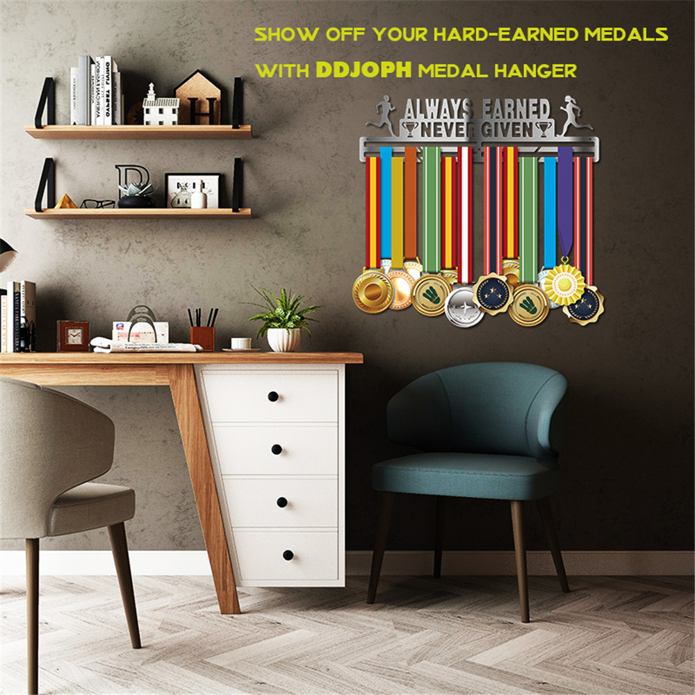 32-Medals-Holder-Sport-Stainless-Steel-Running-Medal-Hanger-Display-Rack-Decorations-1555325-1