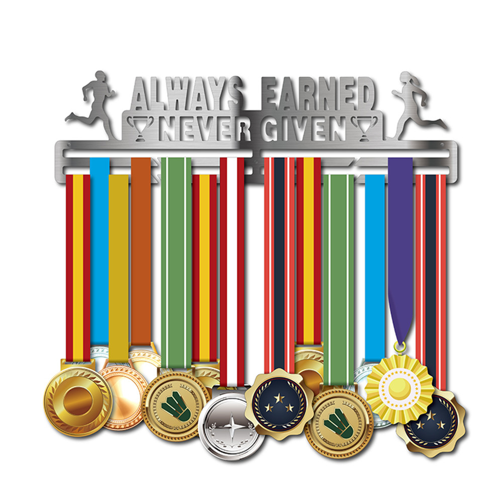 32-Medals-Holder-Sport-Stainless-Steel-Running-Medal-Hanger-Display-Rack-Decorations-1555325-5