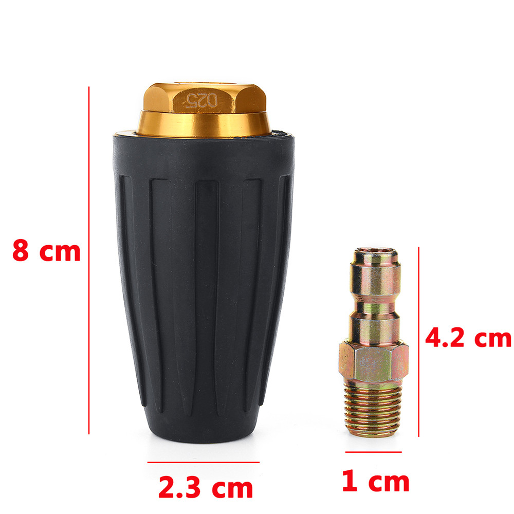 3600-PSI-High-Pressure-Washer-Rotating-Turbo-Head-Nozzle-Spray-Tip-25-4-GPM-1467287-7