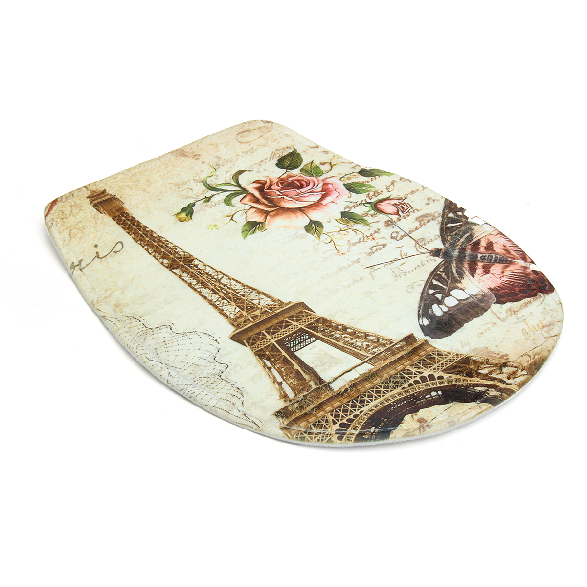 3PcsSet-Eiffel-Tower-Flannel-Floor-Pedestal-Rug-Lid-Toilet-Cover-Bath-Carpet-Mat-1634206-6