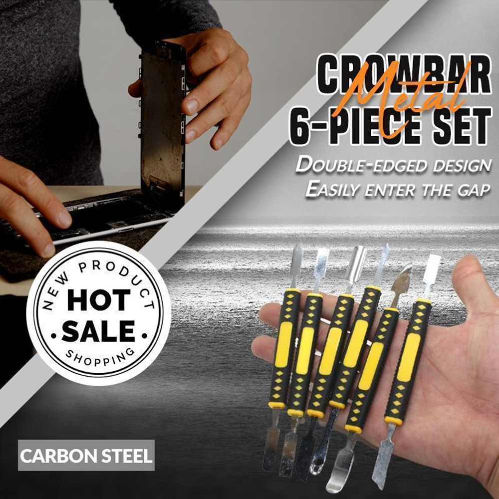6pcs-Metal-Crowbars-Set-Small-Metal-Spudger-Pry-Opening-Repair-Tools-Kit-for-Mobile-Phone-Metal-Crow-1926585-2