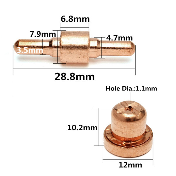 80pcs-Consumable-Tips-For-Plasma-Cutter-LG-40-PT-31-Cutting-Torch-CUT40-CUT50-1208636-2